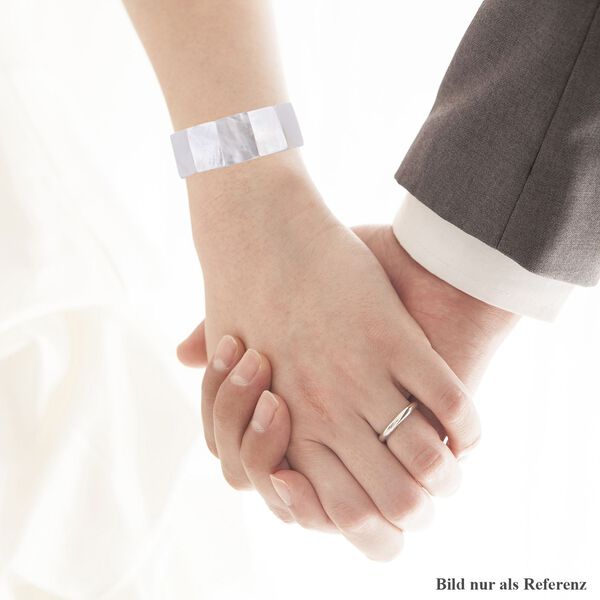 Royal Bali - Perlmutt flexibles Armband, 18 cm image number 2