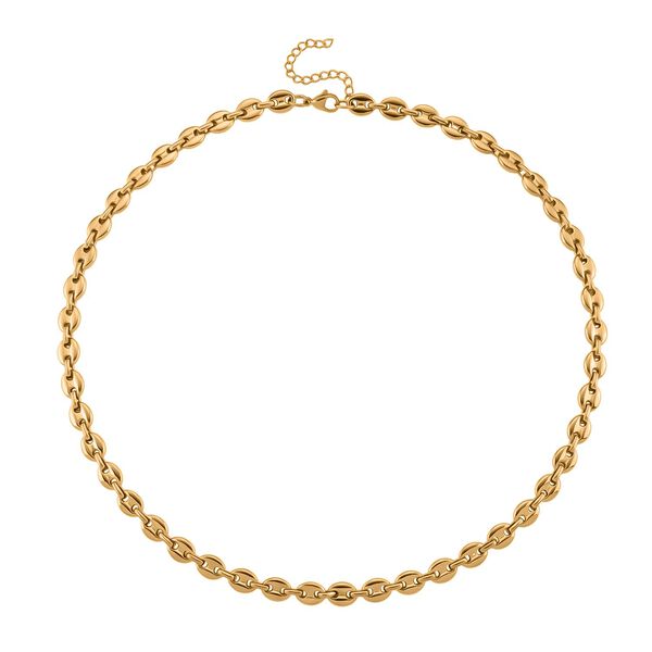 DESIGNER INSPIRIERT - 2er Fancy Ketten Set mit 5 cm Extender, Goldfarben und Silberfarben image number 6