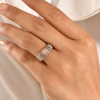 LUXURIANT SGL zertifizierter SI mehrfarbiger Labor Diamant Ring - 1,50 ct.