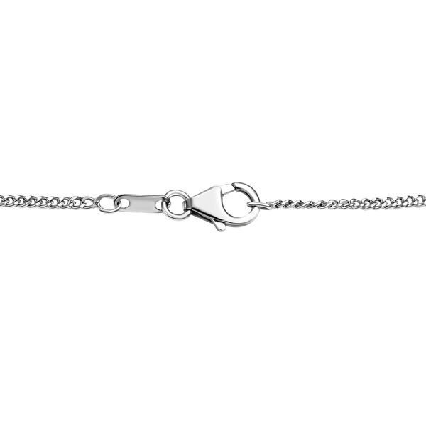 Ceylonfarbene Quarz-Halskette, 45cm, 925 Silber platiniert - 28,06 ct.&nbsp; image number 5