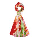 LA MAREY 100% Maulbeerseide Seidenschal, 55cm x 170cm, mehrfarbig