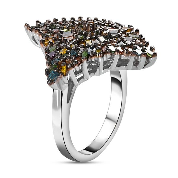 Mehrfarbiger Diamant-Ring - 1 ct. image number 5