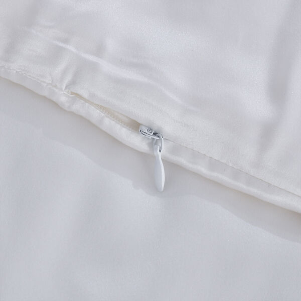 Serenity Night 100% Maulbeerseide Seidendecke mit 350gsm Seidenfüllung, 135x200cm, Perlmutt image number 8