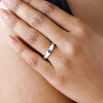 Tansanit Bandring - 0,12 ct.