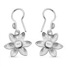 Royal Bali Kollektion- Florale Ohrringe in Silber image number 3