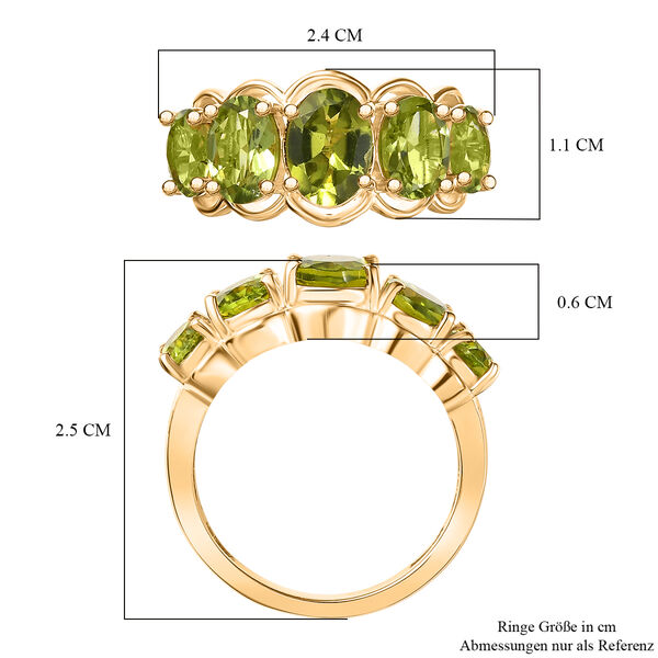 EverTrue Peridot Ring - 4 ct. image number 7