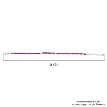 D'Joy  Afrikanisches Rubin Armband, 18 cm - 6 ct.