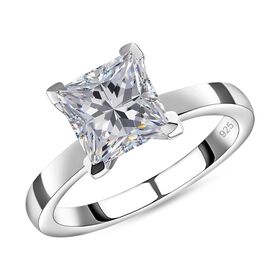 Moissanit Ring - 1,85 ct.