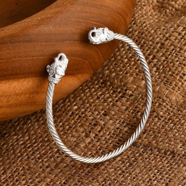 925 Silber Armreif ca. 19 cm ca. 10,83g image number 1