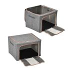 66L Stapelbare Aufbewahrungsbox mit Metallrahmen image number 6