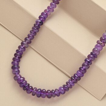 Afrikanische Amethyst-Halskette, 45cm - 140 ct.