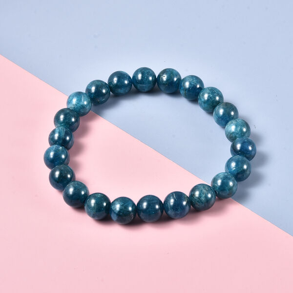 Neon Apatit-Armband, 18-19 cm lang, ca. 161,03 ct image number 2