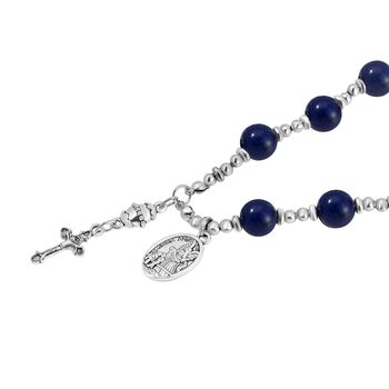 Lapislazuli Halskette, 45+5 cm - 180 ct.