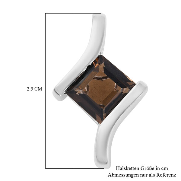 Rauchquarz-Anhänger, 925 Silber ca. 2.15 ct image number 6