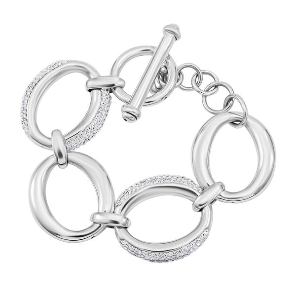 Kristall Armband ca. 19 cm 925 Silber