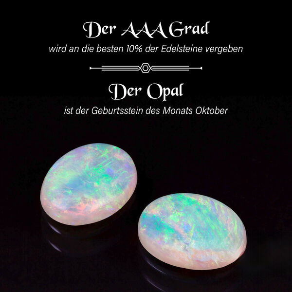 AAA Natürliches, äthiopisches Welo Opal-Armband in 375 Gold image number 4