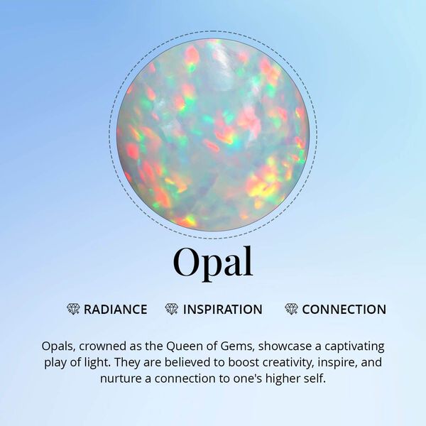 LUXORO zertifiziert und geprüft AAA natürlicher, äthiopischer Welo Opal und Diamant Ring in 417 Gold - 2,80 ct. image number 6