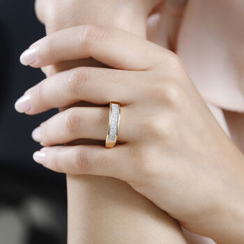 Wei&szlig;er Diamant-Ring - 0,20 ct.