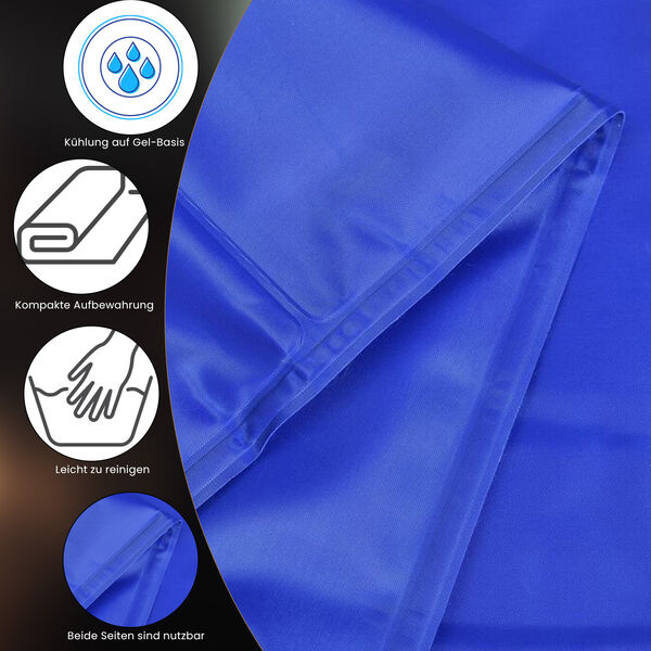 Extra Gro&szlig;e Hundek&uuml;hlmatte, blau image number 2