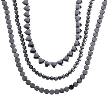 H&auml;matit Schmuckset ca. 50 cm + 5 cm Extender, ca. 550,00 ct.