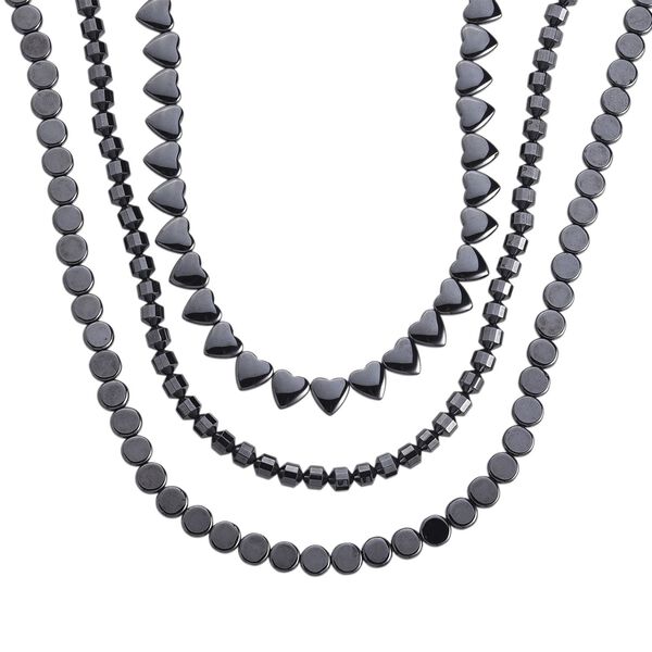 H&auml;matit Schmuckset ca. 50 cm + 5 cm Extender, ca. 550,00 ct.