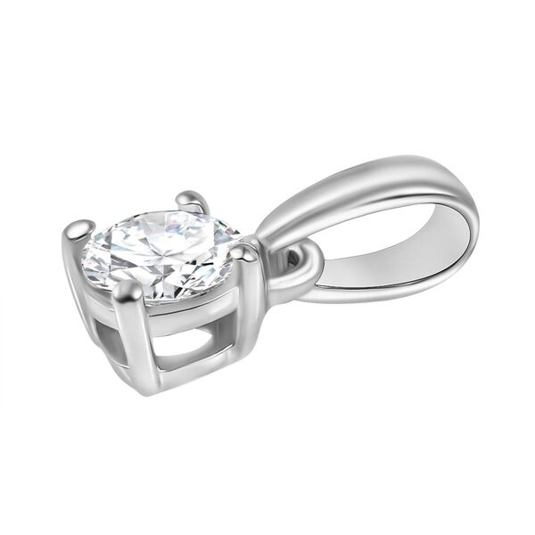 Moissanit Schmuckset, 925 Silber rhodiniert - 1,44 ct. image number 6