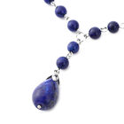 Lapis Lazuli Silberton Perlenkette 92 Ct image number 2
