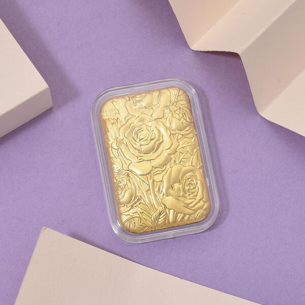 Rosen-Barren in 999er Gold image number 2