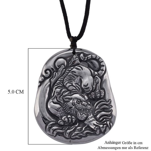 Terahertz Tiger Halskette, ca. 71 cm, ca. 120.00 ct image number 5