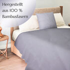 2-teiliges Bettbezug-Set aus 100% Bambus, Grau image number 4