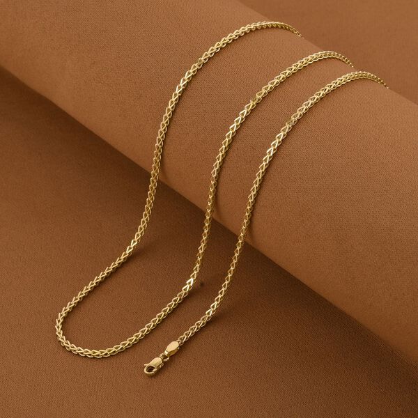 Spiga-Halskette in 375 Gelbgold, 5,23g image number 2