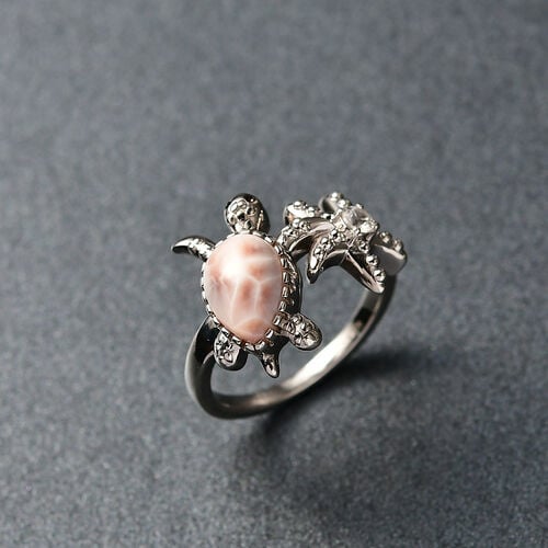 D’joy AA, Weißer Zirkon Ring 925 Silber rhodiniert (Größe 18.00) ca. 2,44 ct image number 1