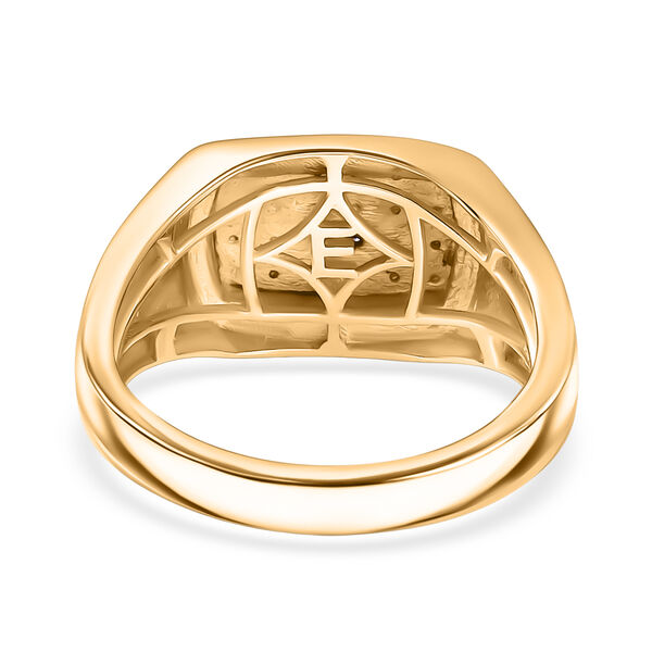 EverTrue Herrenring mit Champagner Diamantakzenten image number 5