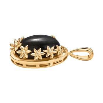 EverTrue AAA Labradorit und Zirkon Anh&auml;nger - 7,32 ct.