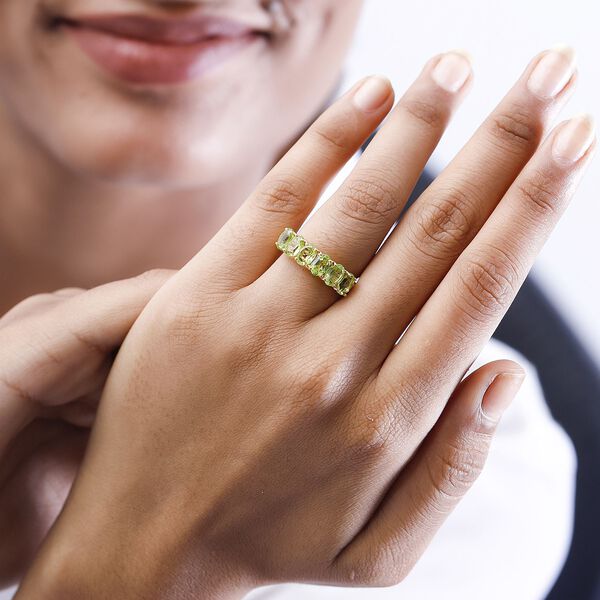 Natürlicher Peridot-Ring - 3,03 ct. image number 3
