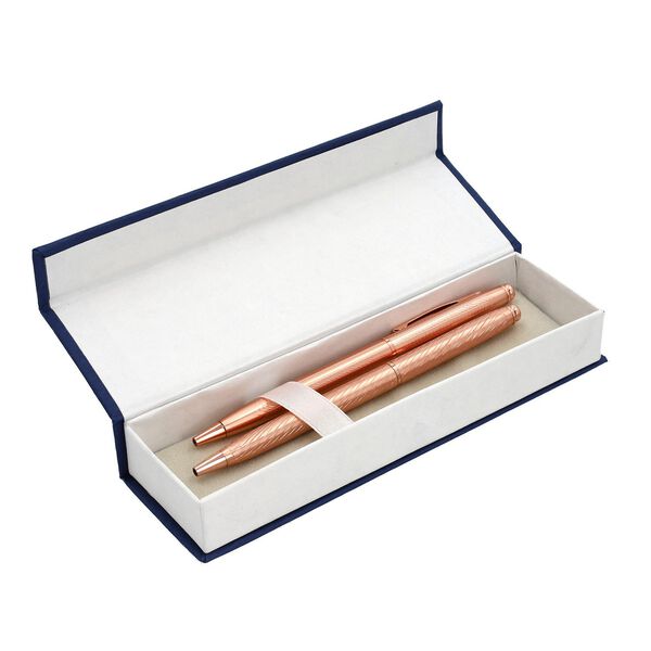 2er Set Kristall Stift, Bronze image number 6