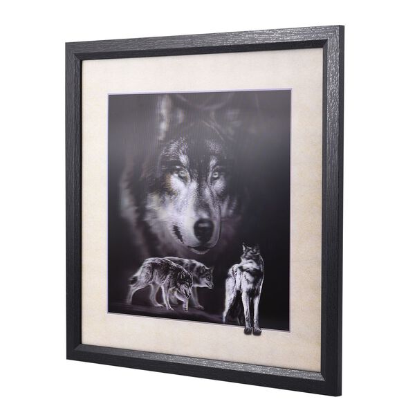 Realistisches 5D Wolfs-Gem&auml;lde, Mehrfarbig image number 3