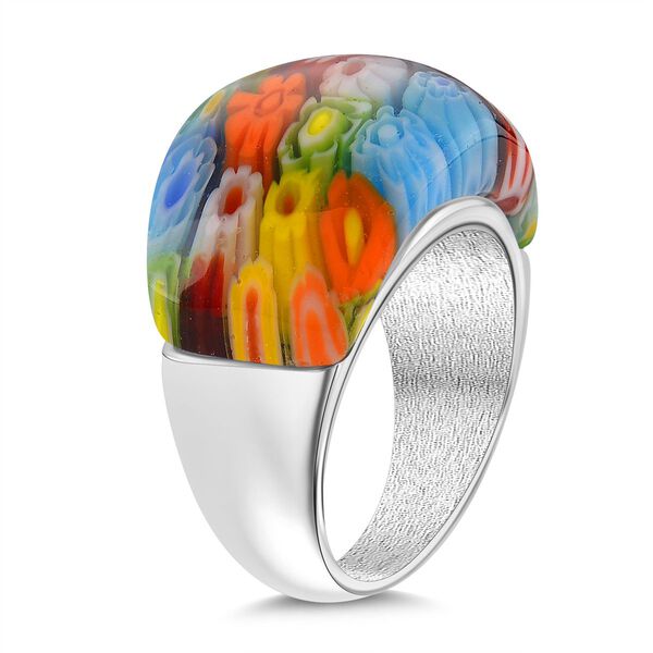 Mehrfarbiger Ring im Murano-Stil image number 3