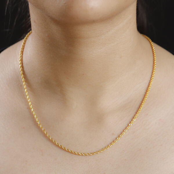 Kordelkette 916 Gold, 50 cm image number 2