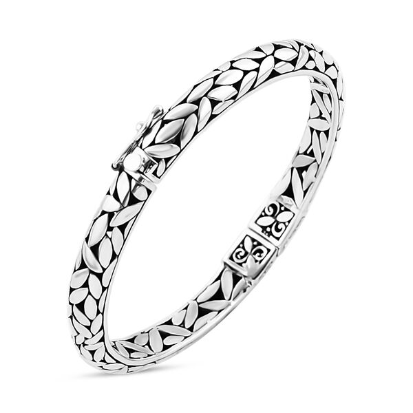 Royal Bali Kollektion - 925 Silber Armreif, 18 cm image number 6