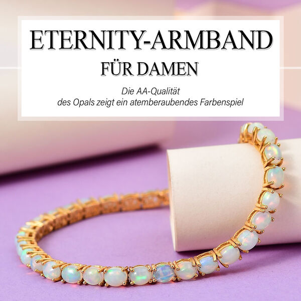 AA Natürliches, äthiopisches Welo Opal-Armband image number 2