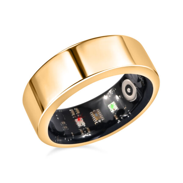 Soul Smart - V1 Smart Unisex Ring, G-Sensor, Herzfrequenzsensor, vergoldet image number 7