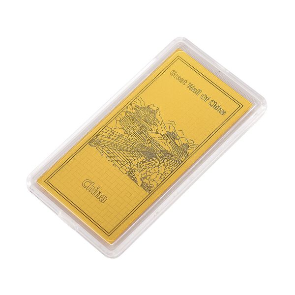 Ein Hauch von Luxus- 999er Goldplatte Chinesische Mauer image number 3