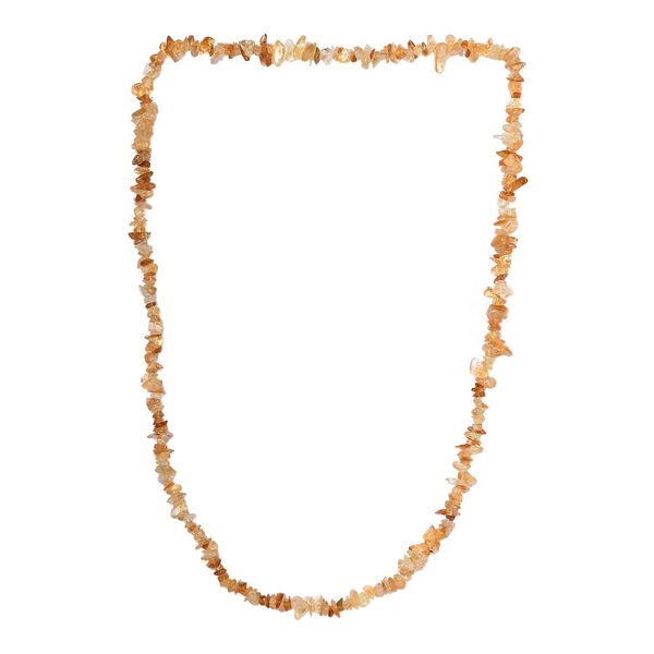 Citrin Kette 71 cm ca. 292,00 ct. image number 3