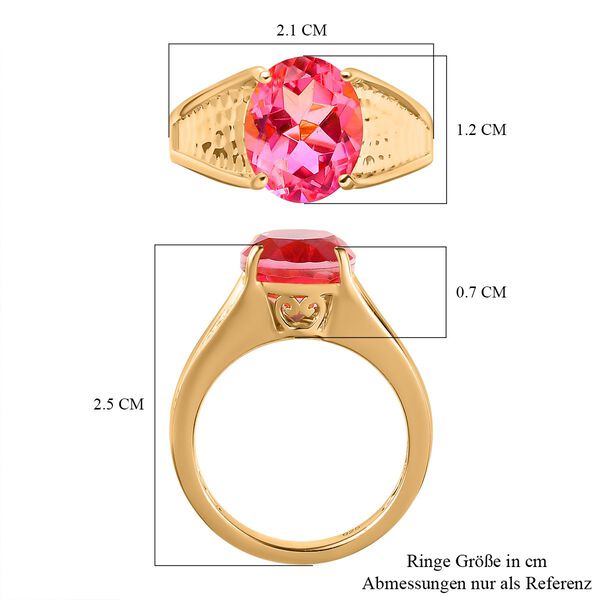 Sunset Triplett Quarz Ring- 3,82 ct. image number 7