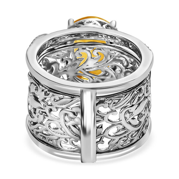 Citrin Cocktail Ring - 4,65 ct. image number 7