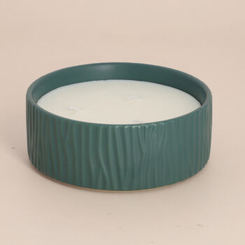 The 5th Season - Aromatherapie Duftkerze, Gr&ouml;&szlig;e 13x5 cm, Gr&uuml;n