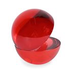 Dekoratives Glanzlicht mit Kristallkugel in Rot image number 6