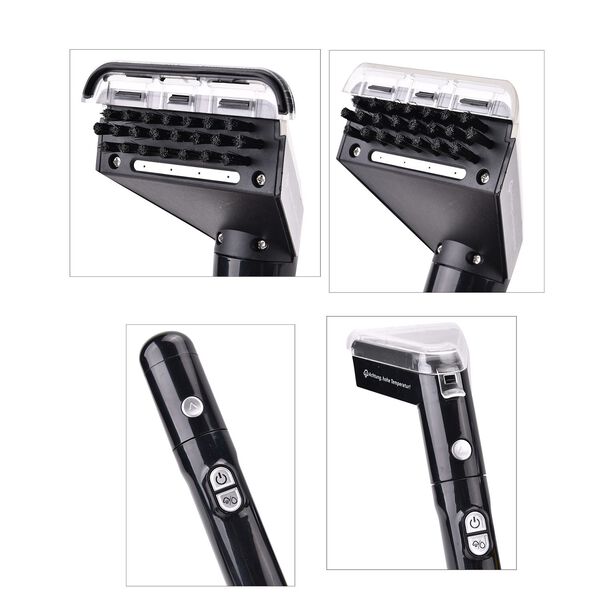 HOMESMART Tragbarer Teppich- und Polsterreiniger mit starker Saugkraft, 40x26x32 cm, Grau image number 8