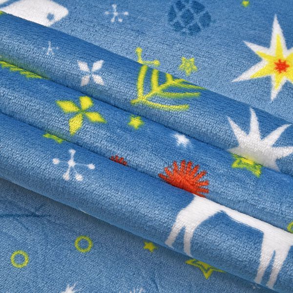 Doppellagige Hoodie-Decke mit Sherpa-Futter image number 8